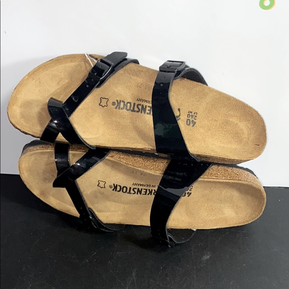 Birkenstock Mayari Patent BLACK Mayari 9 NARROW